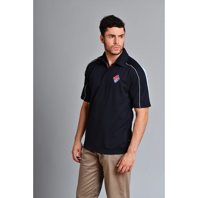 Men's Elan Sport Poly Mesh Polo Shirt